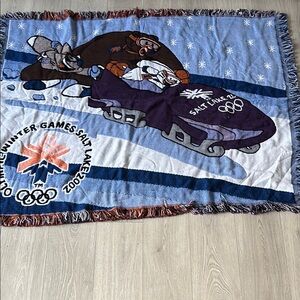 Salt Lake 2002 Winter Olympics Blanket